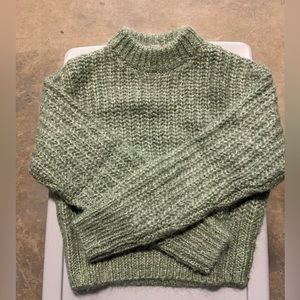 H&M-Mohair Crewneck Sweater.